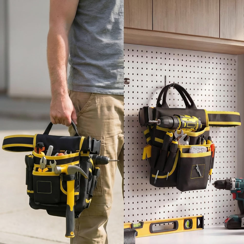 Heavy Equipment Electrician - Bolsa de Ferramentas de Cintura Reforçada