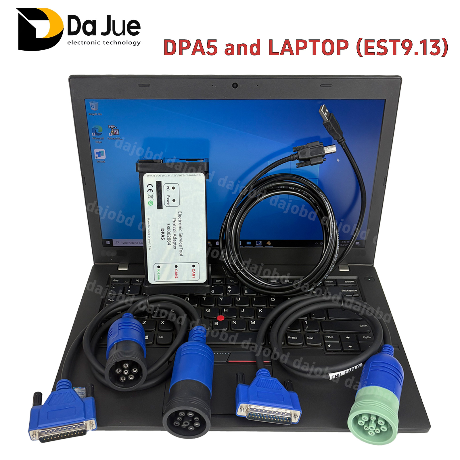 Heavy Equipment Software - Scanner para caminhões pesados DPA5, equipado